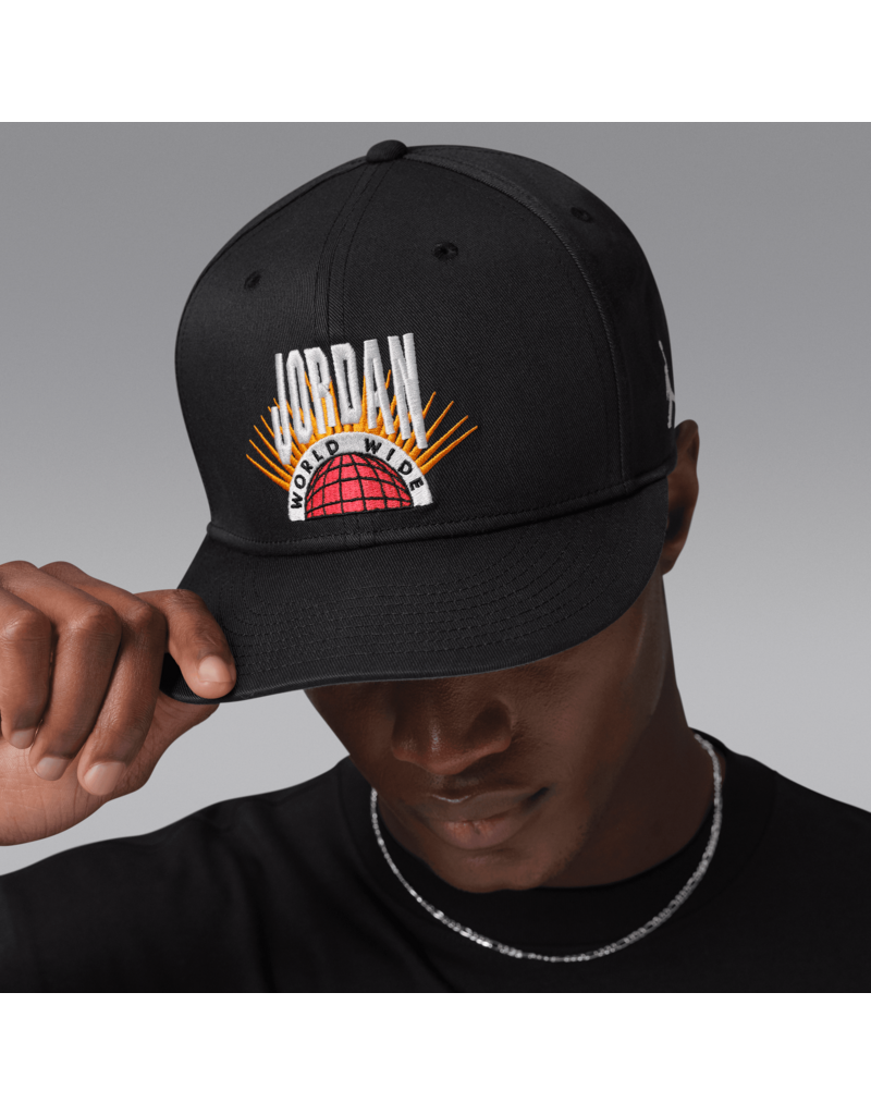 Jordan Caps U J Pro Cap S Fb Dc Ess 6Pnl- Black/Kelly Green/(Sail)
