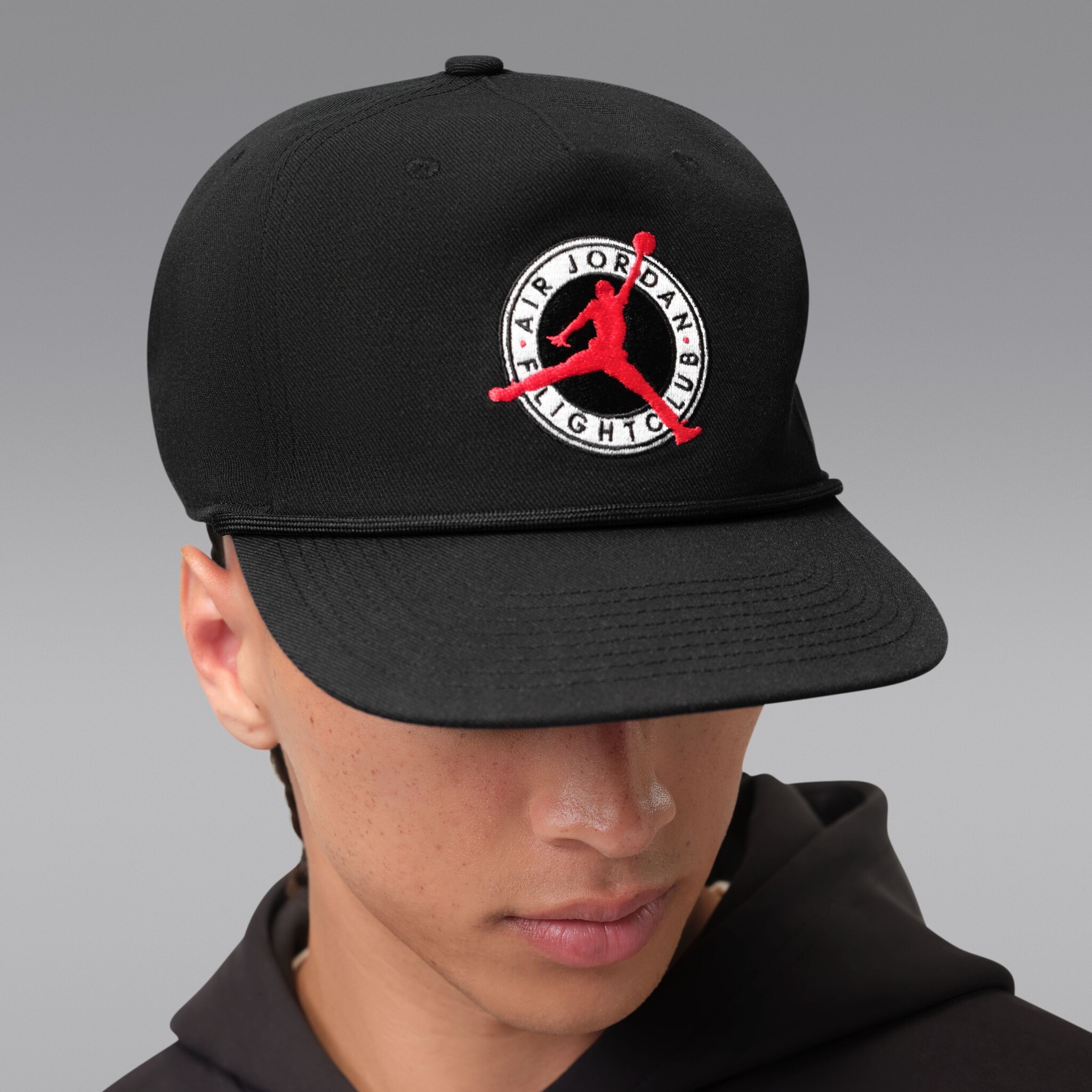 Nike U J Pro Cap Us Fb Flt Clb 5Pnl- Black/Black