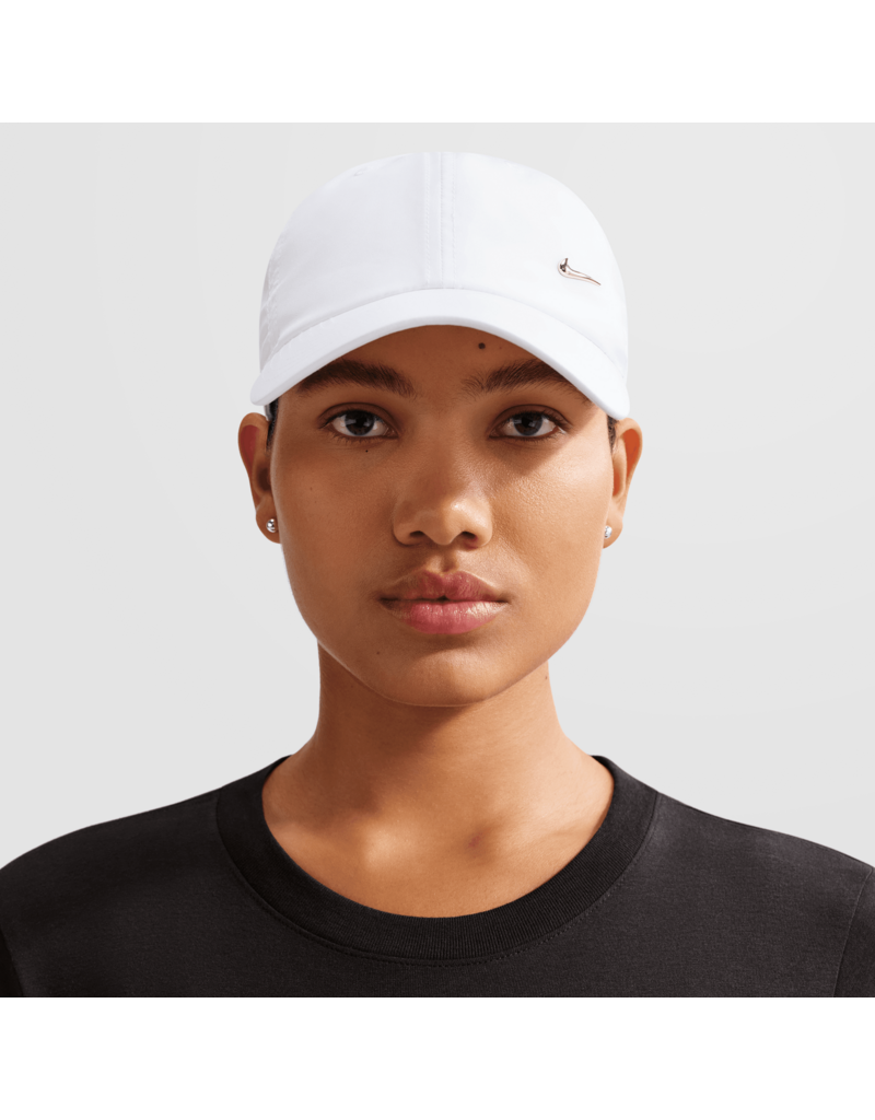 Nike Caps U Nk Df Club Cap U Cb Mtswsh L- White/(Metallic Gold)