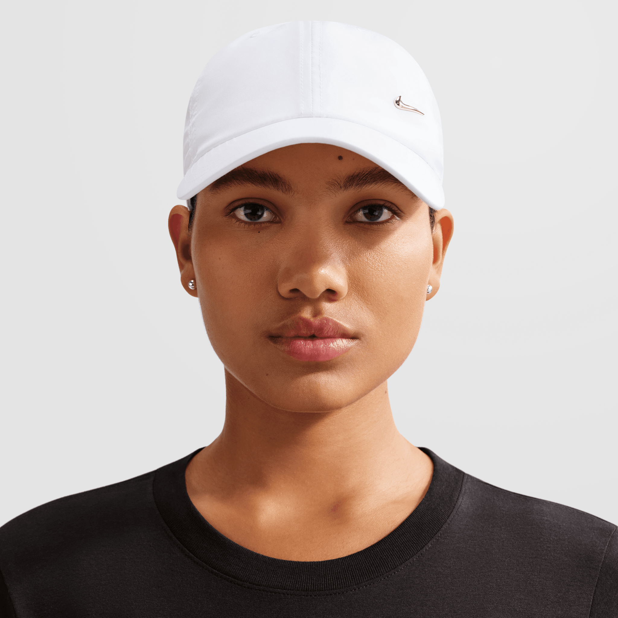 Nike U Nk Df Club Cap U Cb Mtswsh L- White/(Metallic Gold)