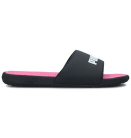Puma Slides Jr Cool Cat 2.0- Black/White/Pink