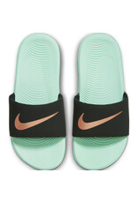 Nike Slides Kawa Slide (PS)- Off Black/Green