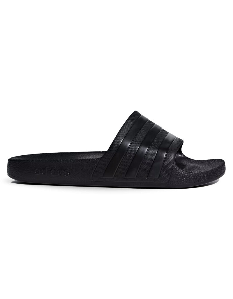 Adidas Adilette Aqua Slides- Black