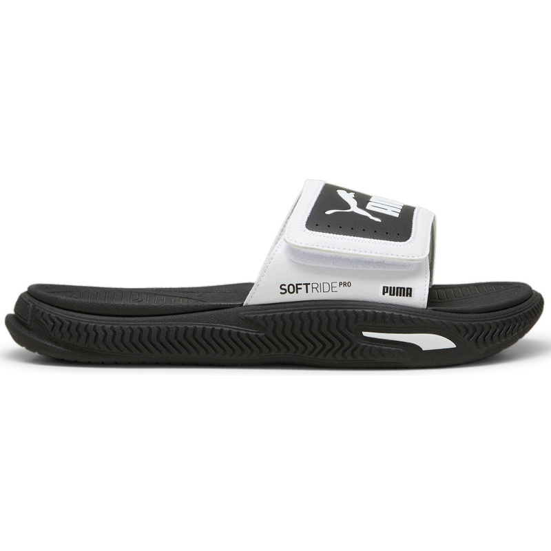 Puma Slides Softride Slide 2.0- White/Black/Black