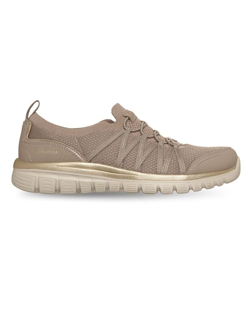 Skechers W Graceful  Purecrush - Taupe/Gold