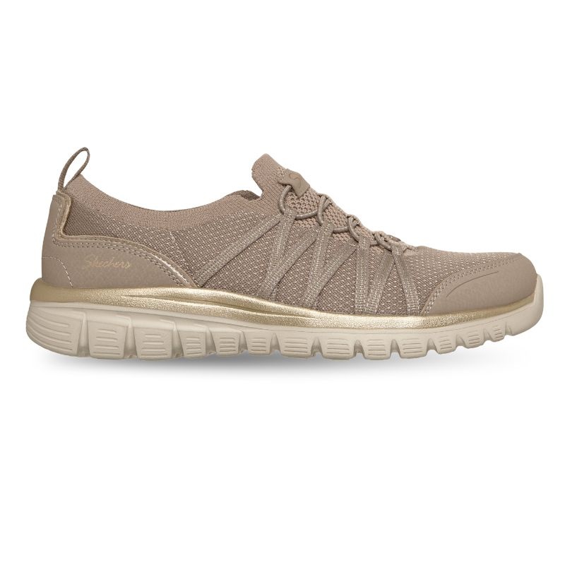 Skechers W Graceful  Purecrush - Taupe/Gold