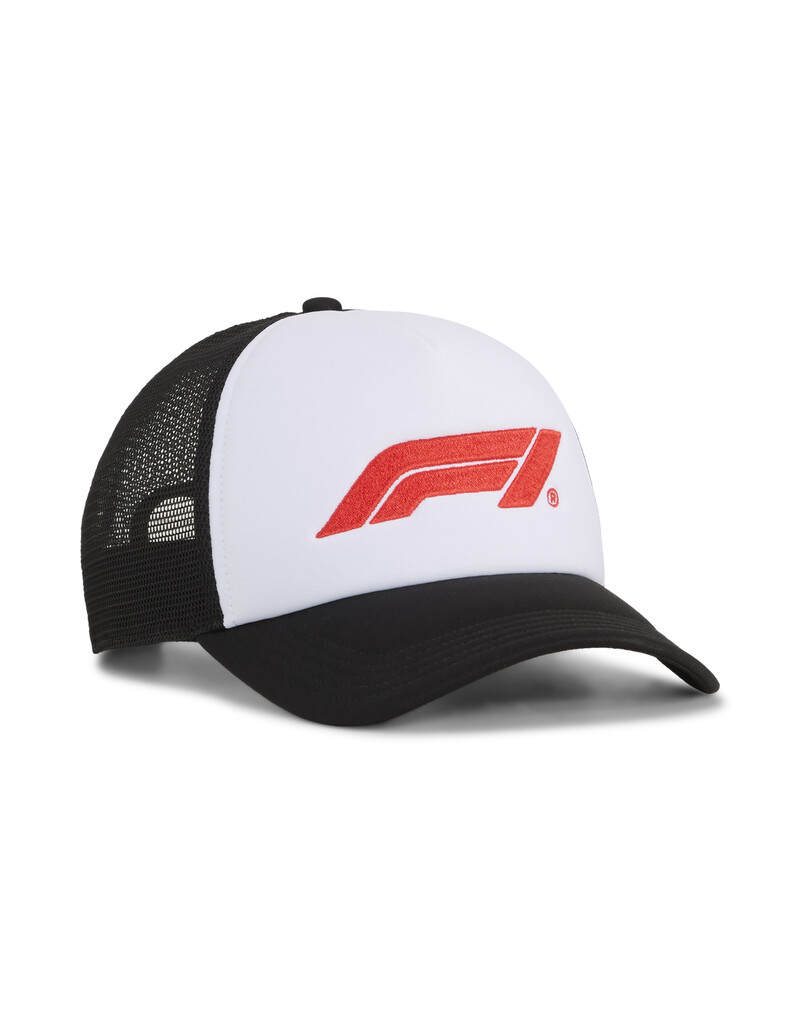 Puma Caps F1 Trucker Cap- White