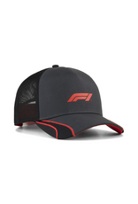 Puma Caps F1 Racing Trucker Cap-Black