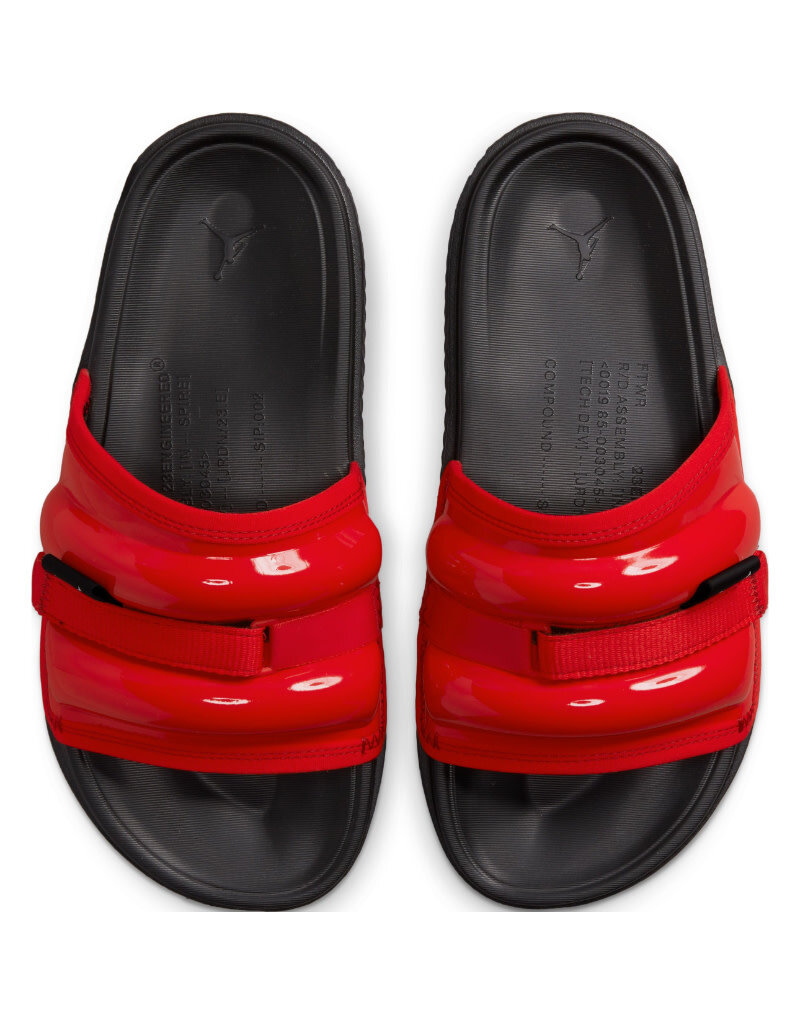 Jordan Slides Jordan Super Play Slide- Red/Black