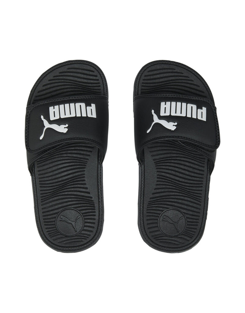 Puma Slides K Cool Cat 2.0 V BX (PS) Slide- Black/White