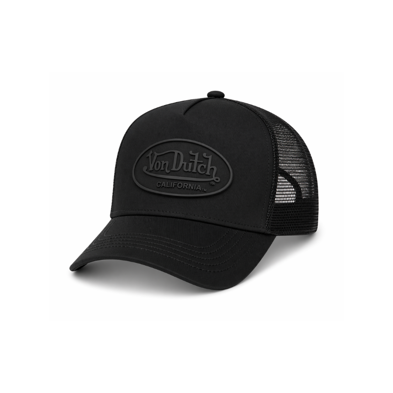 Von Dutch Clean Cut Trucker- Black