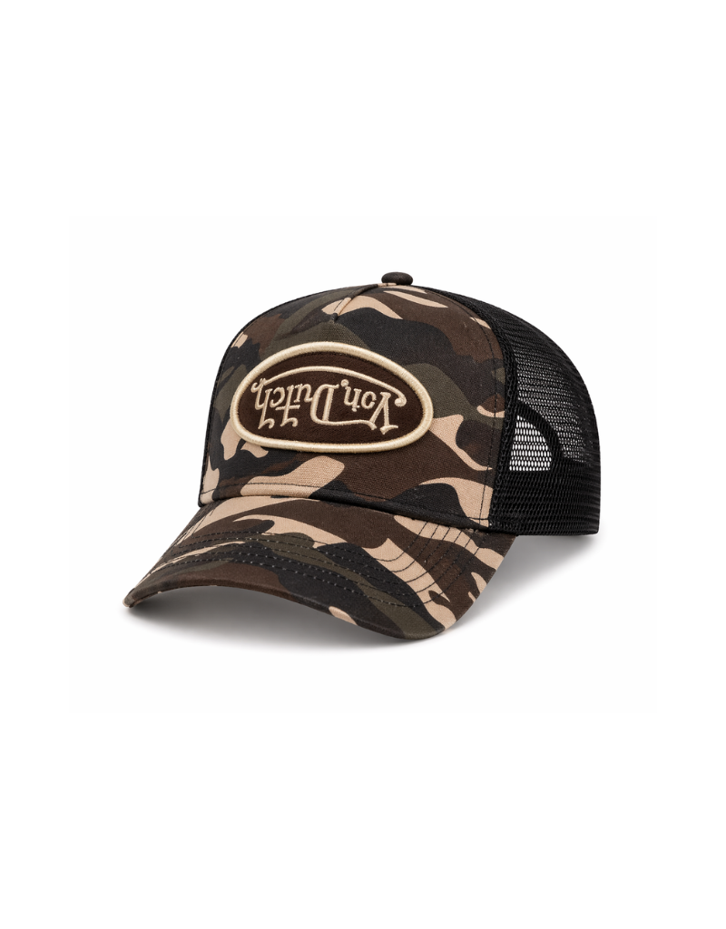 Von Dutch Multi Trucker- Brown Edge Camo
