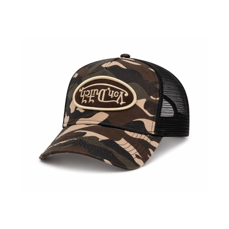 Von Dutch Multi Trucker- Brown Edge Camo