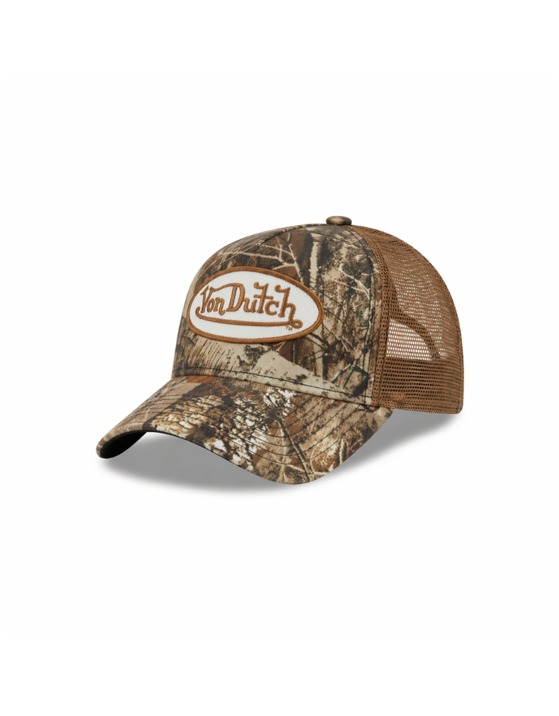 Von Dutch Realtree Edge Trucker- Brown