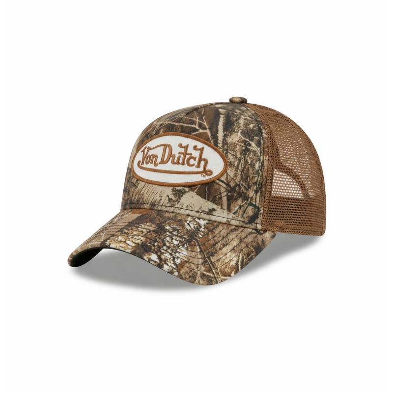 Von Dutch Realtree Edge Trucker- Brown