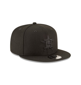 New Era Mlb Basic Snap 950 Houast - Black/Black