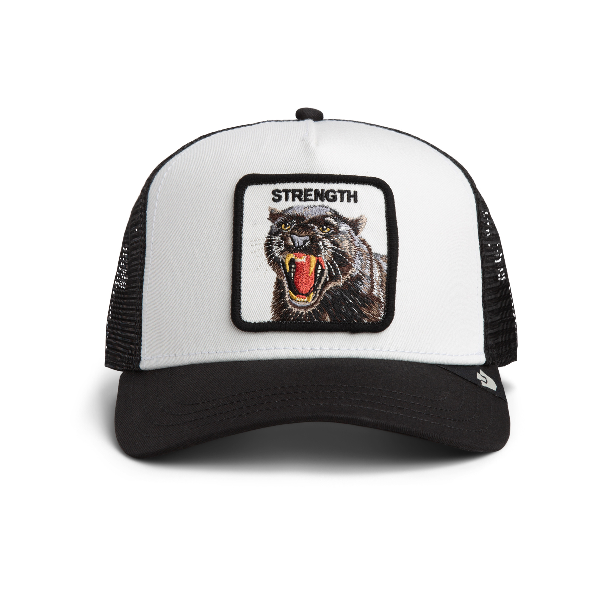 Goorin Bros Strength Panther Trucker - Black/White
