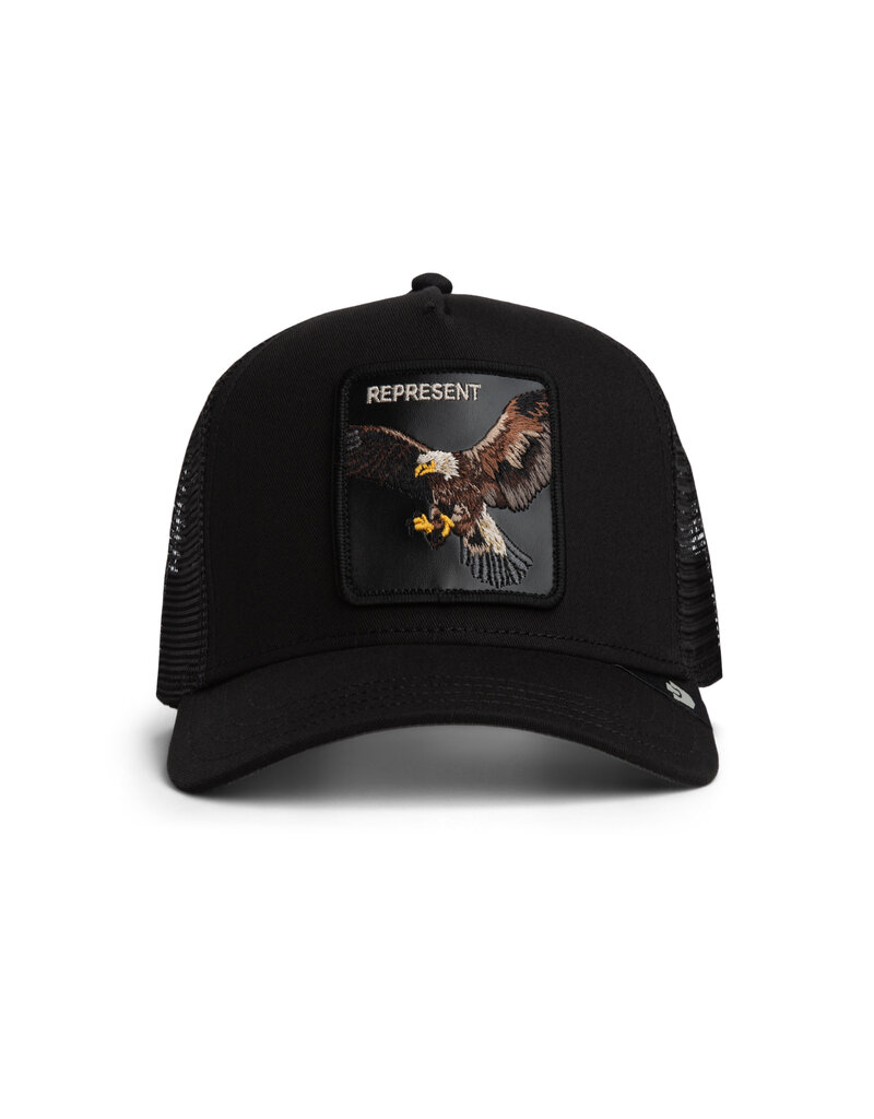 Goorin Bros Represent Eagle Trucker - Black