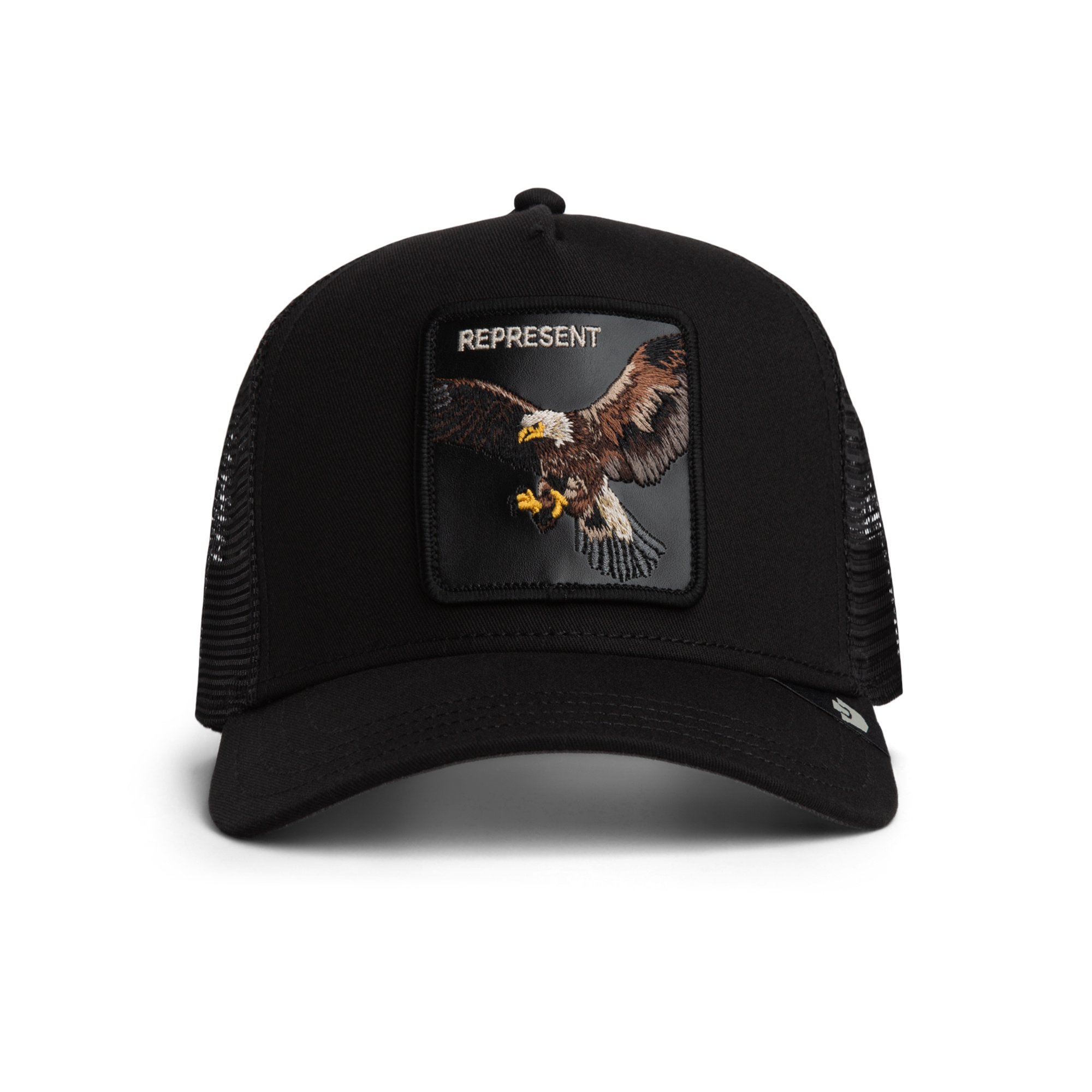 Goorin Bros Represent Eagle Trucker - Black