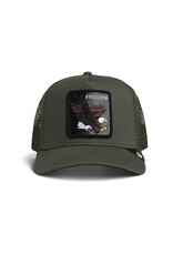 Goorin Bros Freedom Eagle Trucker - Army Green