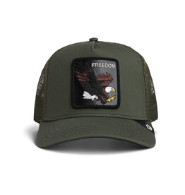 Goorin Bros Freedom Eagle Trucker - Army Green