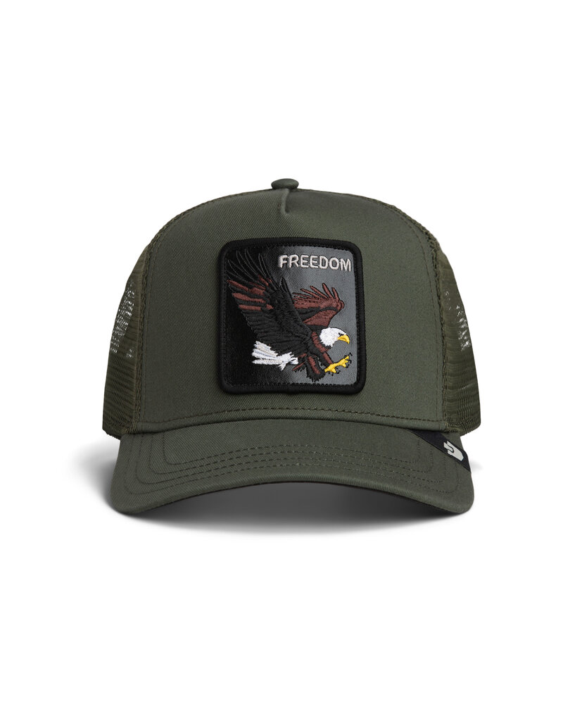Goorin Bros Freedom Eagle Trucker - Army Green