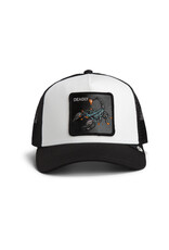 Goorin Bros Deadly Scorpion Trucker - White/Black
