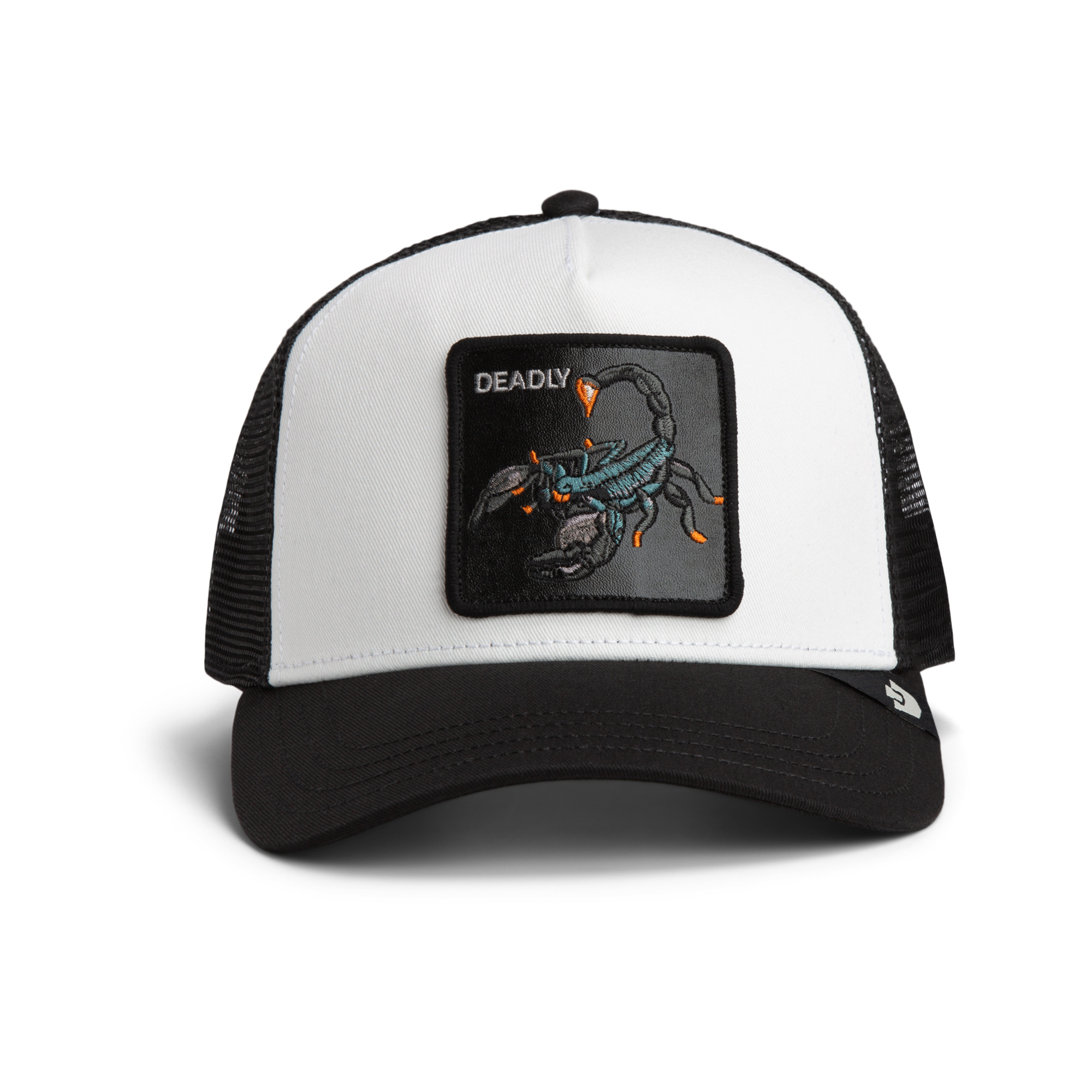 Goorin Bros Deadly Scorpion Trucker - White/Black