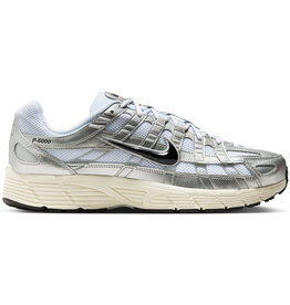 Nike Nike P-6000- White/Black/Mtlc Silver