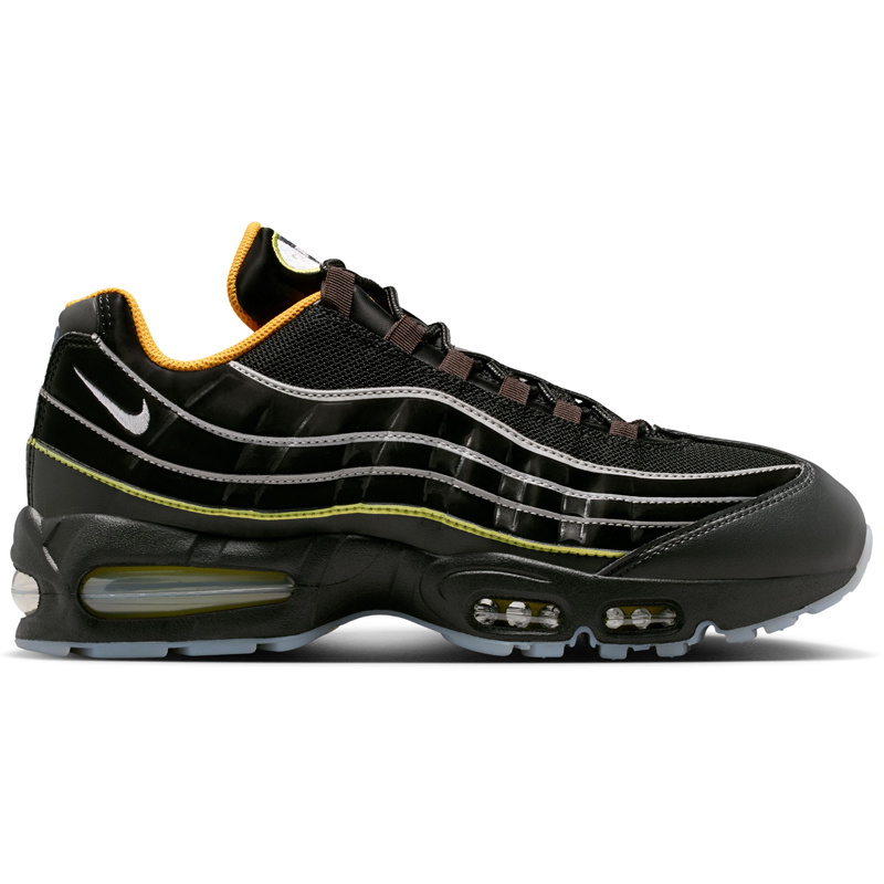 Nike Nike Air Max 95 Ftbl Kor Apla- Black/White-Gold Leaf-Pear-Mtl