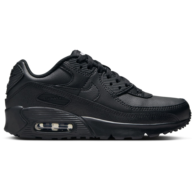 Nike Air Max 90 Gs- Black/Black/White