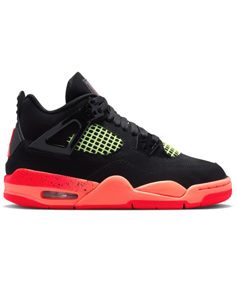 Jordan Air Jordan 4 Retro Uni Bg- Black/Infrared 23-Brt Mango-Ba