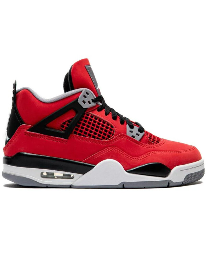 Jordan Air Jordan 4 Retro Bg- Fire Red/White-Black-Cement Gr
