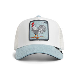 Goorin Bros Denim Rooster - White/Blue