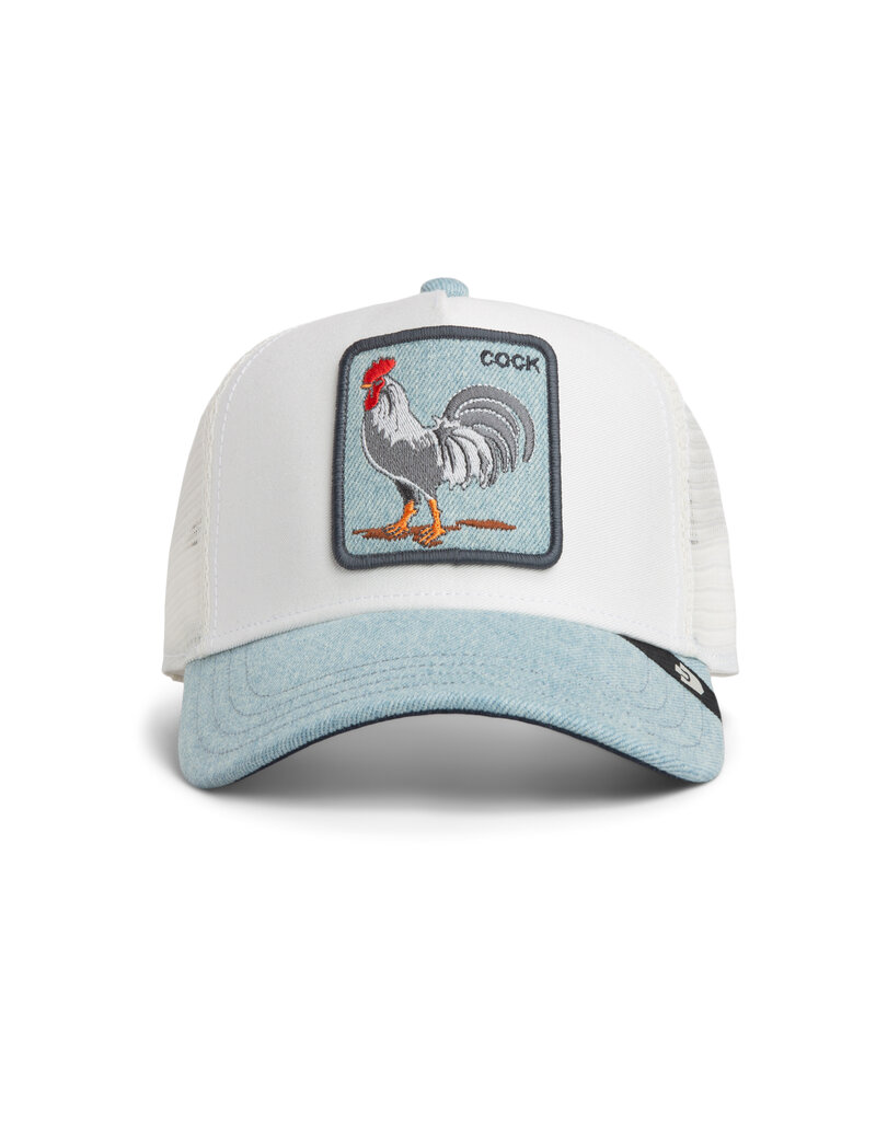 Goorin Bros Denim Rooster - White/Blue