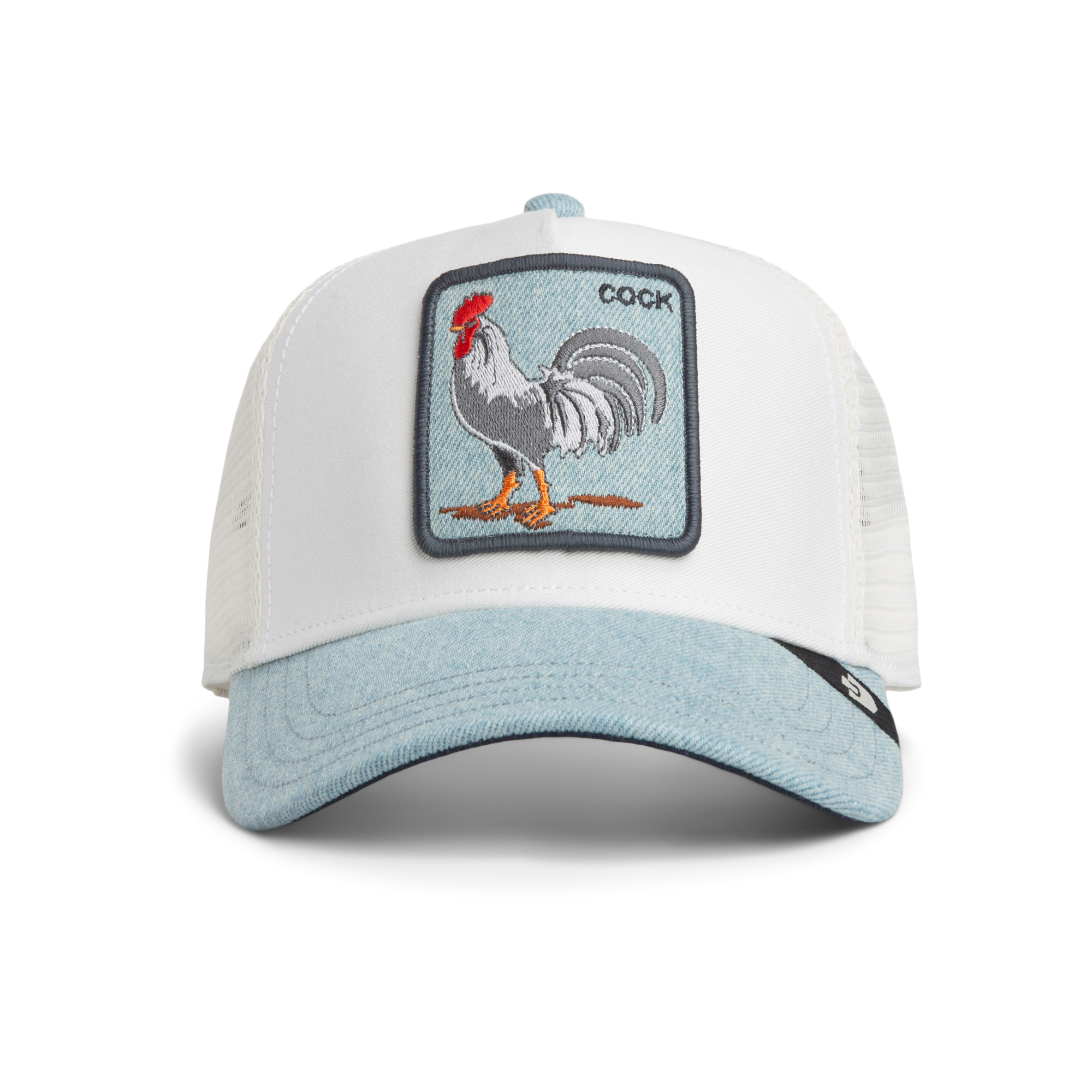 Goorin Bros Denim Rooster - White/Blue
