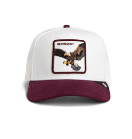 Goorin Bros Suede Eagle - White/Wine