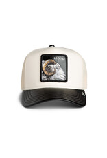 Goorin Bros Faux Leather Ram - White/Black