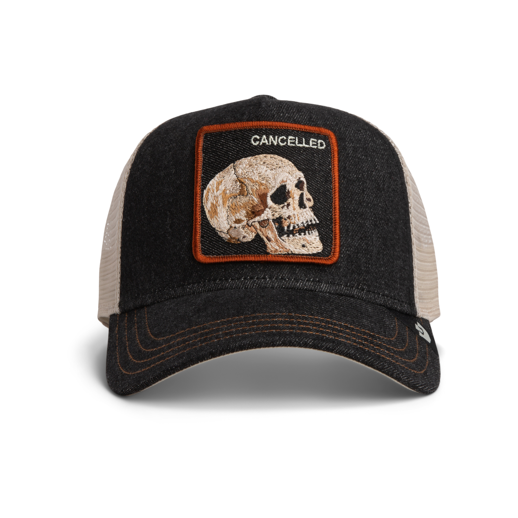 Goorin Bros Denim Skull - Black