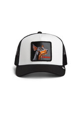 Goorin Bros Beware Trucker - White/Black