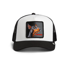 Goorin Bros Beware Trucker - White/Black