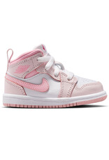 Jordan Td Jordan 1 Mid Bt- Pearl Pink/Med Soft Pink-White