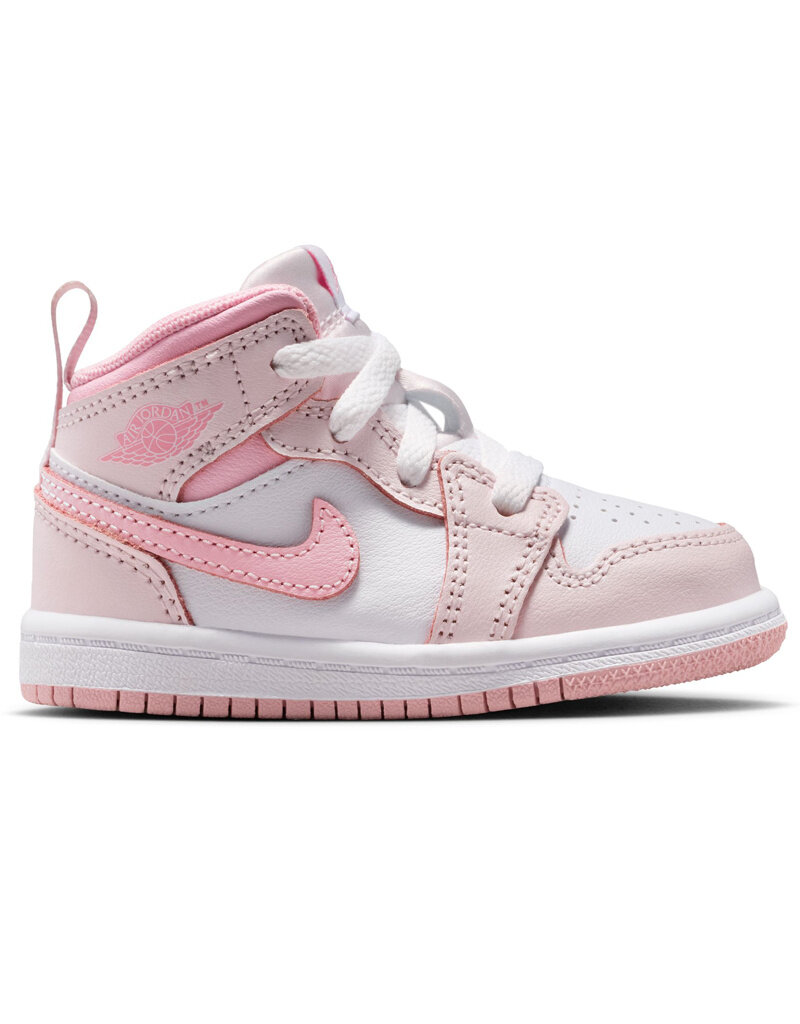 Jordan Td Jordan 1 Mid Bt- Pearl Pink/Med Soft Pink-White