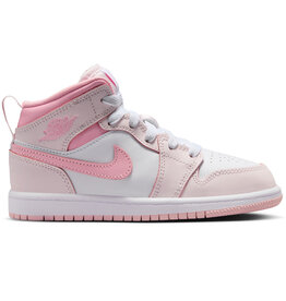 Jordan K Jordan 1 Mid Bp- Pearl Pink/Med Soft Pink-White