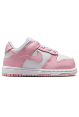 Nike Td Nike Dunk Low Bte- White/Md Soft Pink-White-White