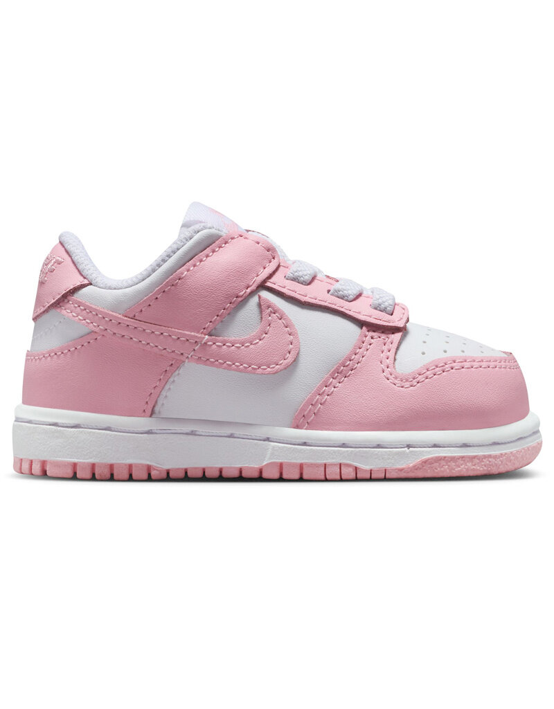 Nike Td Nike Dunk Low Bte- White/Md Soft Pink-White-White