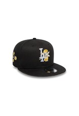 New Era Floral 9Fifty Pc Losdod- Blk/White