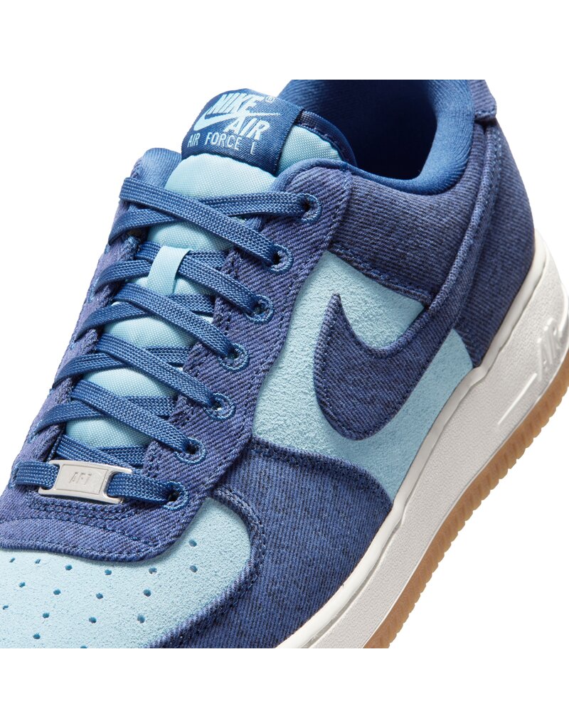 Nike Air Force 1 07 Low Lv8 Denim- Navy/Navy-Worn Blue-Summit Whi