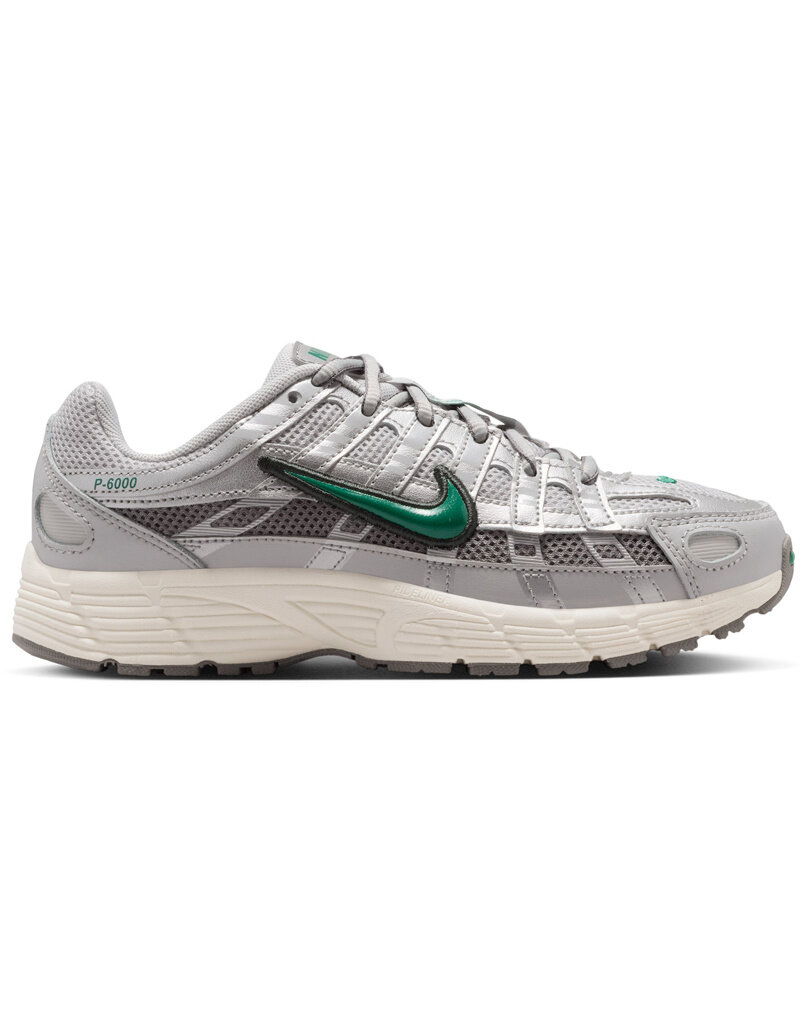 Nike Nike P-6000 Bg- Grey Fog/Malachite-Mtlc Silver