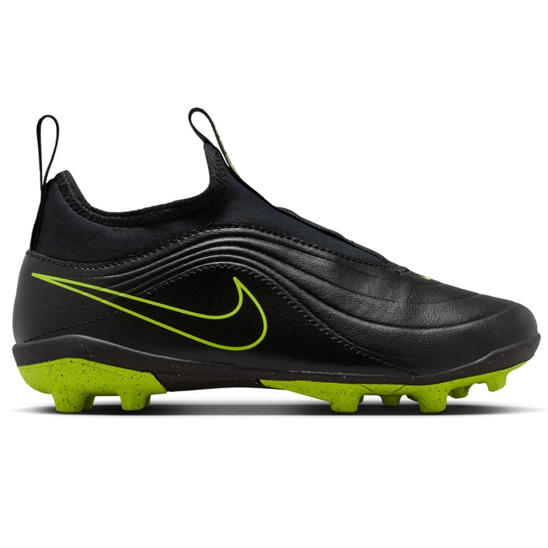 Nike Jr Tiempo Maestro Flex Fgmg Ps- Black/Black-Volt